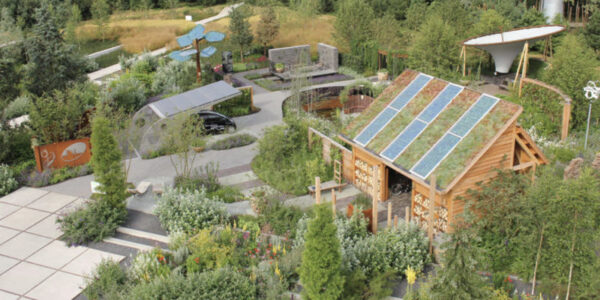 De Stadstuin Amphionpark is uniek in zijn soort, alleen al vanwege het feit dat alle producten en materialen gelabeld zijn op duurzaamheid.