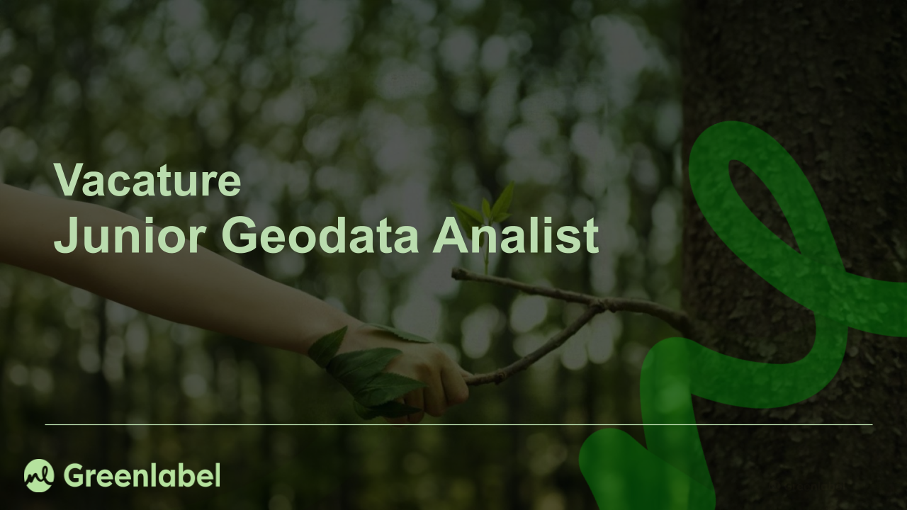 Vacature Geodata Analist