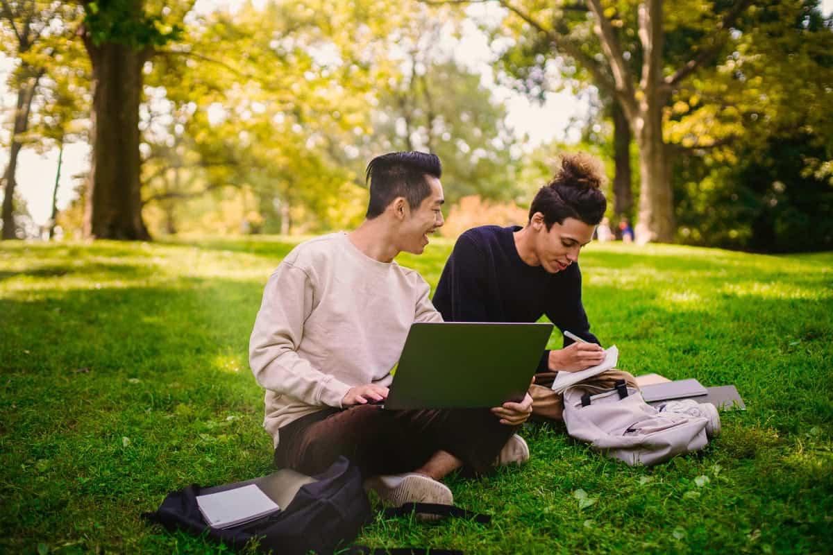 Studeren in het groen