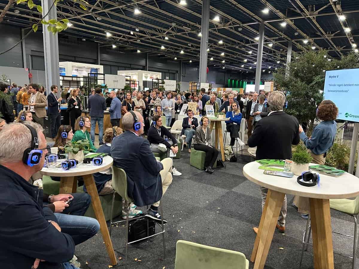 Dialoogsessie in The Greenlabel Institute Hub